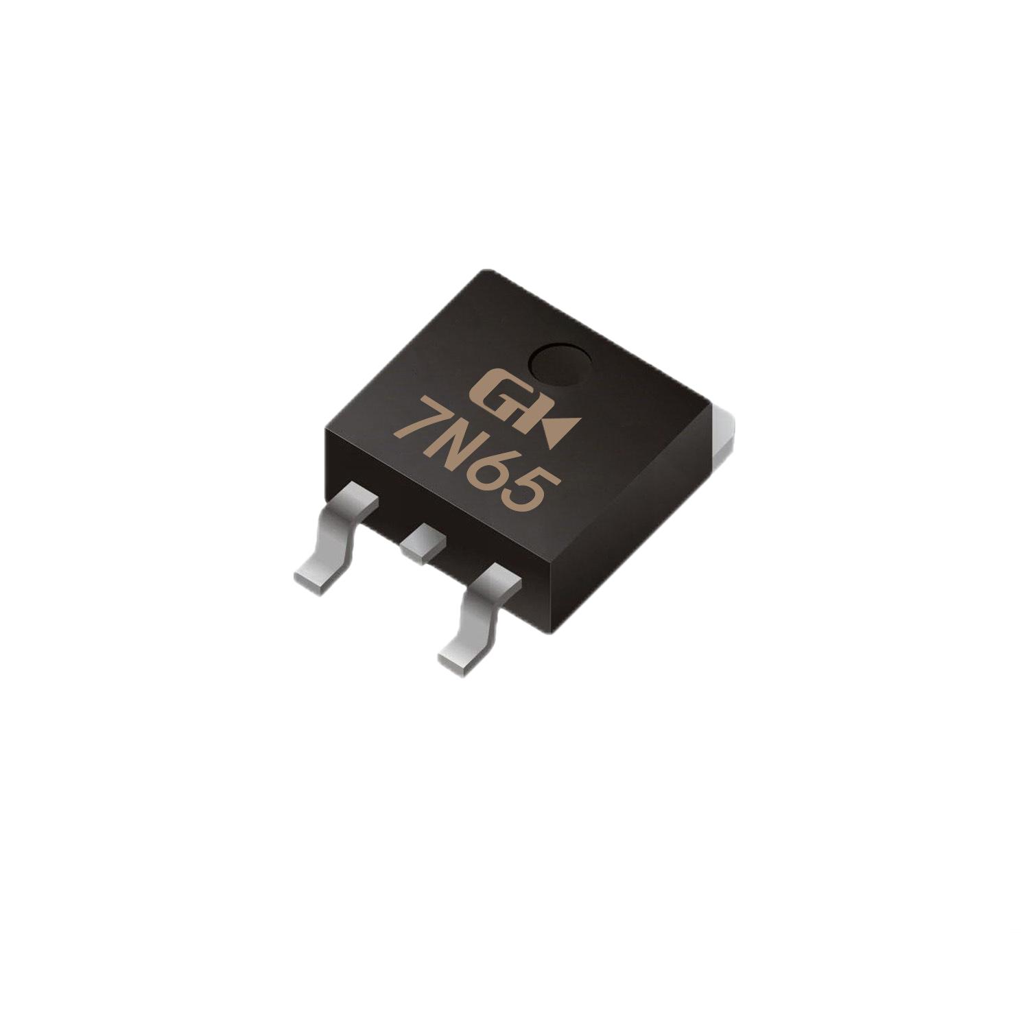 Mosfet 7N65 TO252 7A650V 1.3Ω N-Kanal
   