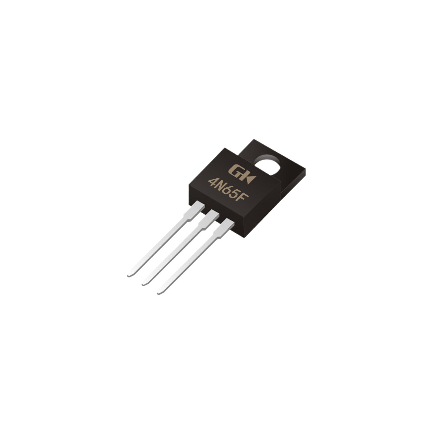 Mosfet 4N65F TO220F 4A 650V 2Ω N-Kanal 
   